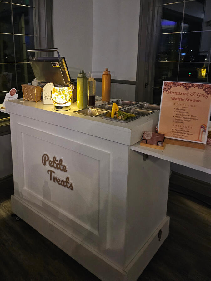 wedding waffle cart wedding waffle cart